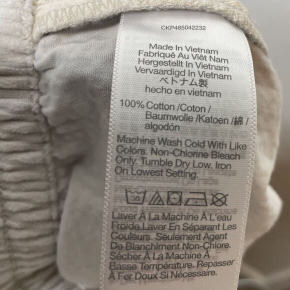 MADEWELL Corduroy Shorts Men Medium Pull-On Everywear Form Grey NJ269 - Picture 11 of 12